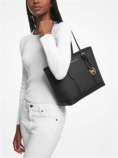 michael kors jet set top zip tote canada|Jet Set Travel Small Logo Top.